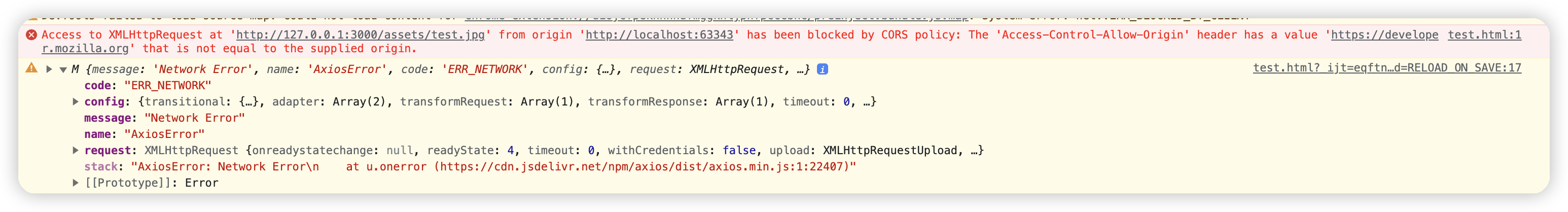 CORS header setting in the Dashboard